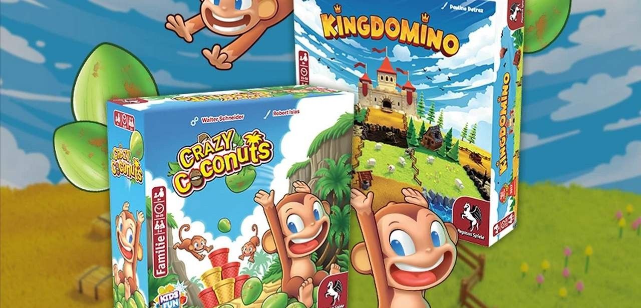 Pegasus Spiele veröffentlicht Neuauflagen von Kingdomino und Crazy (Foto: Pegasus Spiele Verlags- und Medienvertriebsgesellschaft mbH)