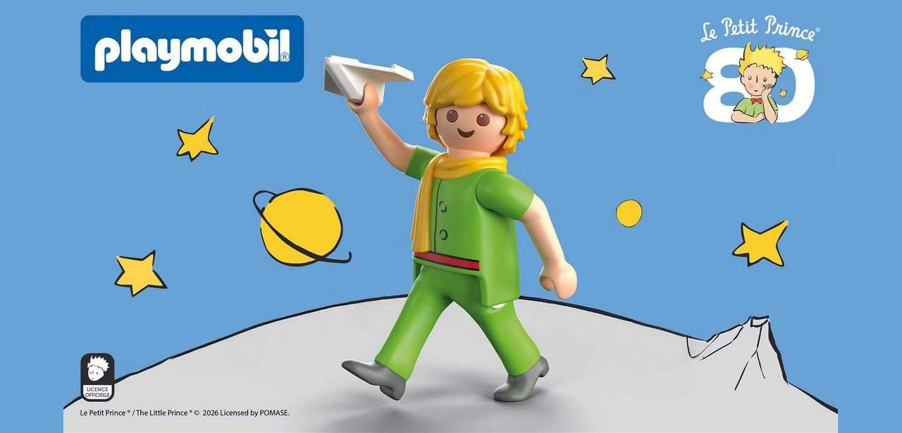 Playmobil veröffentlicht 2026 offizielle Kleine Prinz Jubiläumsfigur mit (Foto: Playmobil)