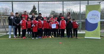 Town & Country Stiftung fördert Feriencamp des FC Union (Foto: Town & Country Stiftung)