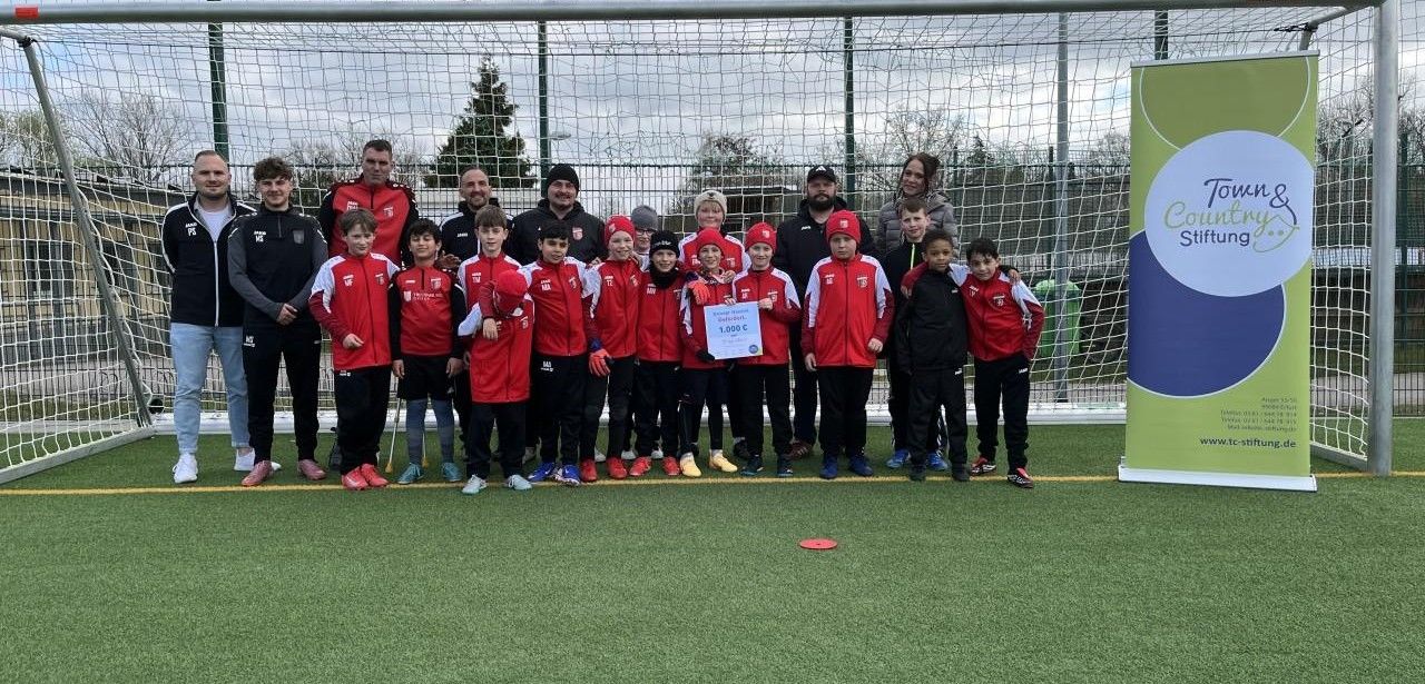 Town & Country Stiftung fördert Feriencamp des FC Union (Foto: Town & Country Stiftung)