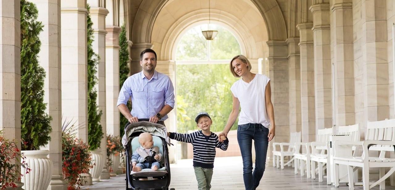 Sommerliches Familienvergnügen erleben im Bayerischen Staatsbad Bad Kissingen (Foto: Bayer. Staatsbad Bad Kissingen GmbH .  Ingo Peters)